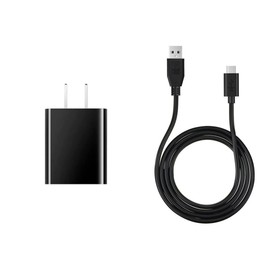 Yustda AC/DC Adapter Replacement for Korbot FA-GY03 F027 GYFS01 Neck-White-01 Neck-Black-01 Outdoor Portable Camping Clip on Neck Fan DC5V 2A 10W Power Supply Cord Cable Charger