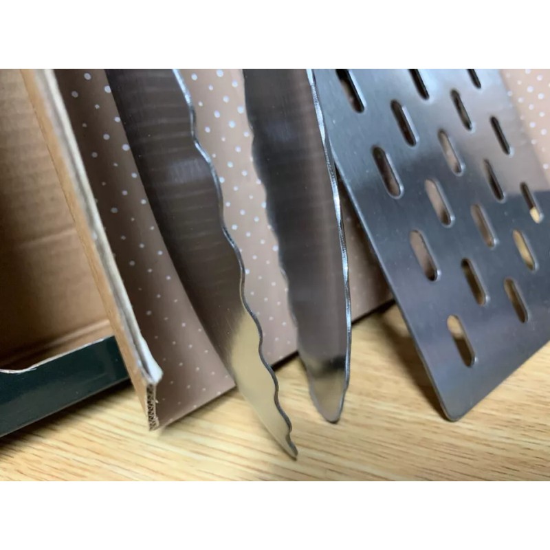 Grillight Spatula and Tong Stainless Steel LED Flashlight Built Grilling