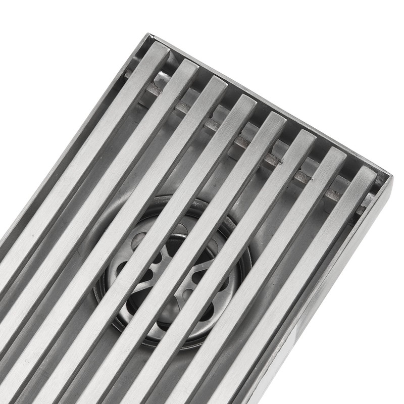 Linear Shower Drain Stainless Steel Odor Resistant Rectangular Floor Drain