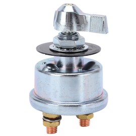 Master Battery Disconnect Switch Metal Battery Power Cut Isolator Killer for Cars Trucks RVs Ships