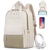 RAINSMORE Laptop Backpack for Women 15.6 Inch Waterproof Work Travel