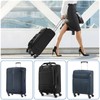 lalago 2 Pairs Replacement Wheels for Suitcase, Suitcase, Replacement Double