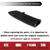 Upgrade Black Center Console Armrest Leather Lid Cover, Compatible with