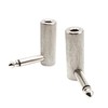 2pcs 1/4" Right Angle Adapter Male Female 90 Degree TS