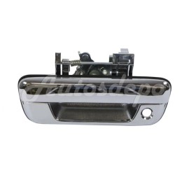 Autosdepo Tailgate Handle Chrome With Lock Hole For Chevy Colorado / Gmc Canyon 2004-2012