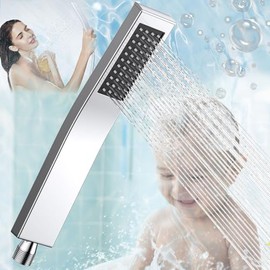 SoundZero SoundZero Hand Shower High Pressure Shower Head, Stainless Steel Low Pressure Shower Head with High Pressure, High Pressure View Shower, Modern Shower Head Made of Stainless Steel G1/2 Shower Braus