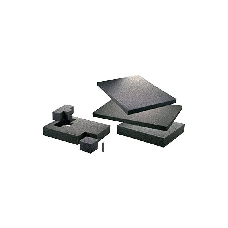 Berger & Schröter 60567 Schaumstoffzuschnitt, Schwarz, 300 x 300 x