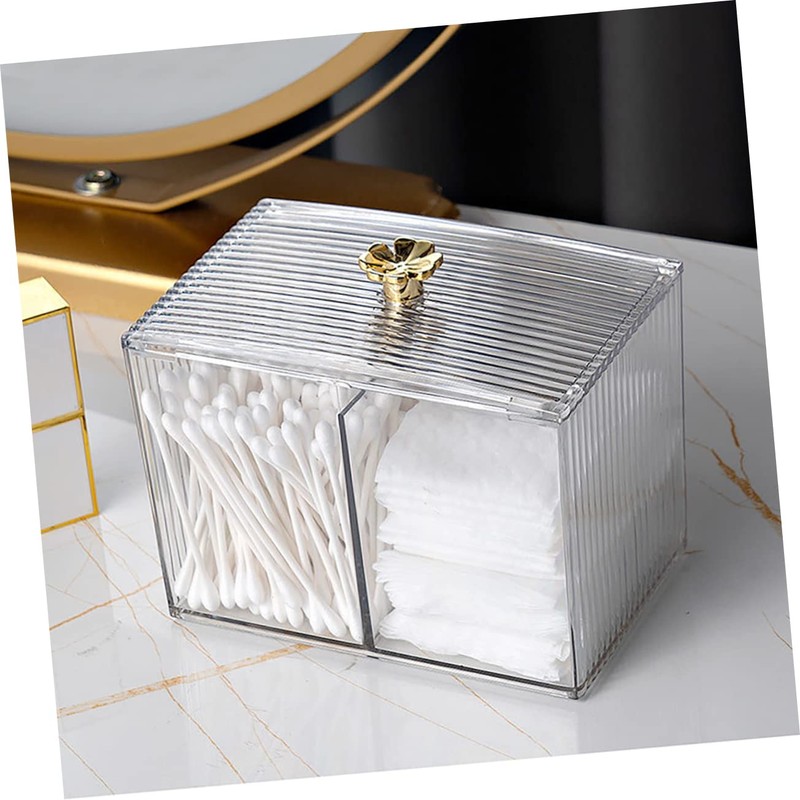 Gatuida Multi Grid Cosmetic Storage Box Makeup Organizer for Cotton