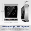 Zomagas Commercial Induction Cooktop Portable Burner 1800W Hot Plate Timer