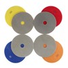 HOMESOM 4" Electroplated Diamond Polishing Pads,Diamond Surface Grinding for Tile
