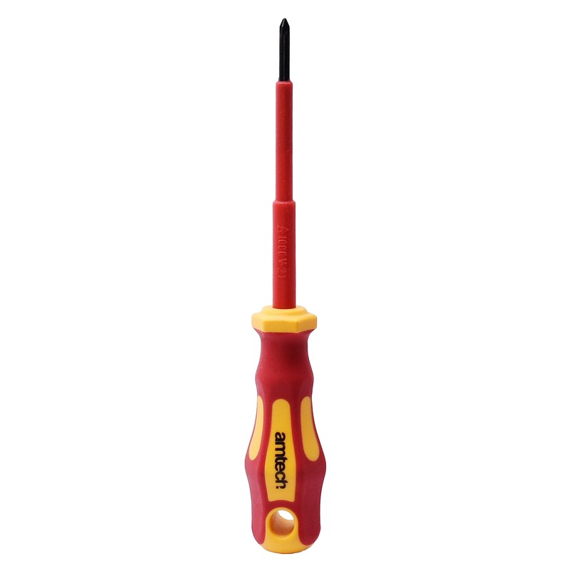 Amtech L0653 100mm Pozidriv™ VDE 1000V Electrical Screwdriver with PZ