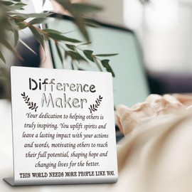 Job Promotion Gifts for Women, Positive Affirmation gifts For Women, Thank you Appreciation Gifts for Coworkers Boss Leaders Mentor Coach, Promotion gifts for Coworkers Decor Plaque-LSG48