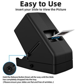 DigitPro 35mm Slide Viewer and Film Viewer - 3X Magnification Slide Viewer