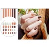 Short Nail Tips, Solid Color Nail Tips, Side Heads, Multicolor