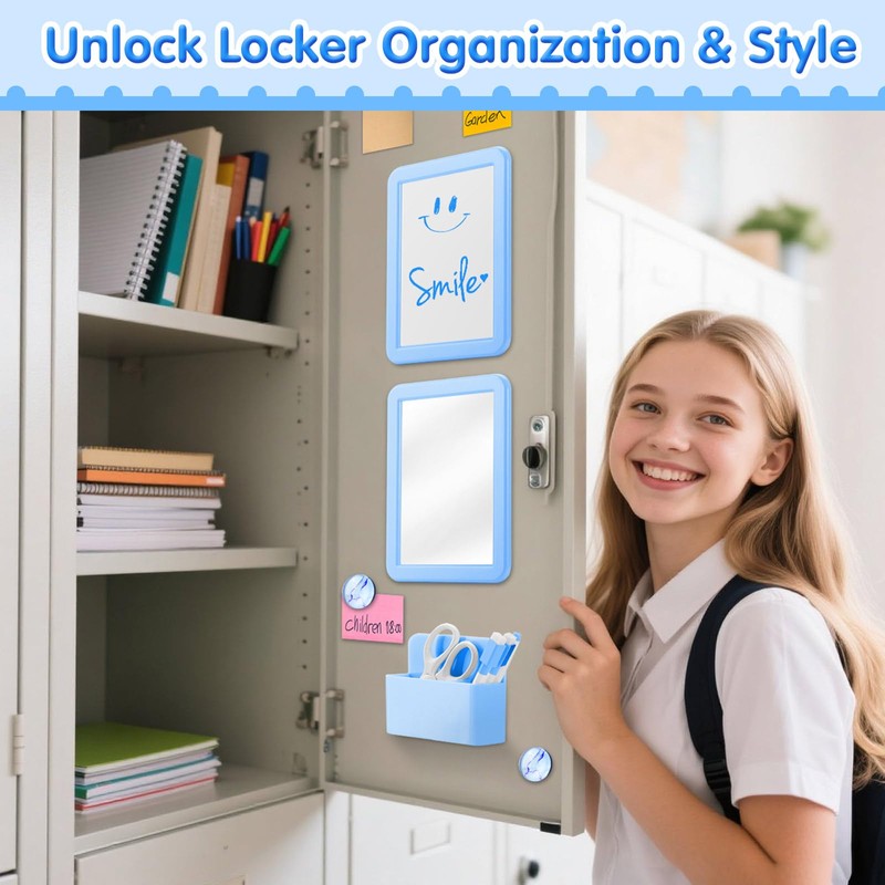 MoKo Locker Accessories Set, 11PCS Back to School Supplies Includes