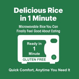 Eat Regal Jasmine Rice Cups, Delicately Fragrant & Always Fluffy, 8g Protein, Zero Sodium, Ready in 1 Minute, Clean Non-GMO Ingredients, Zero Trans Fat, Zero Cholesterol, Zero Sugar, 8.8oz (2×125g) Pack of 6