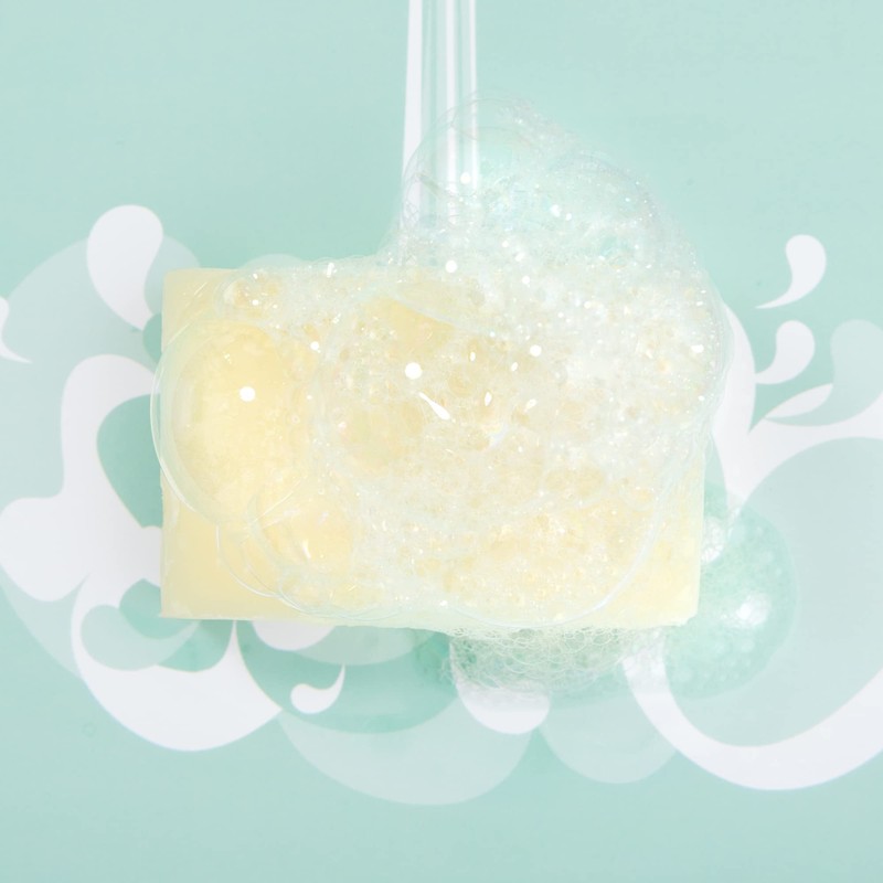Shower Blocks - Naked Unscented Solid Shower Gel | Plastic,