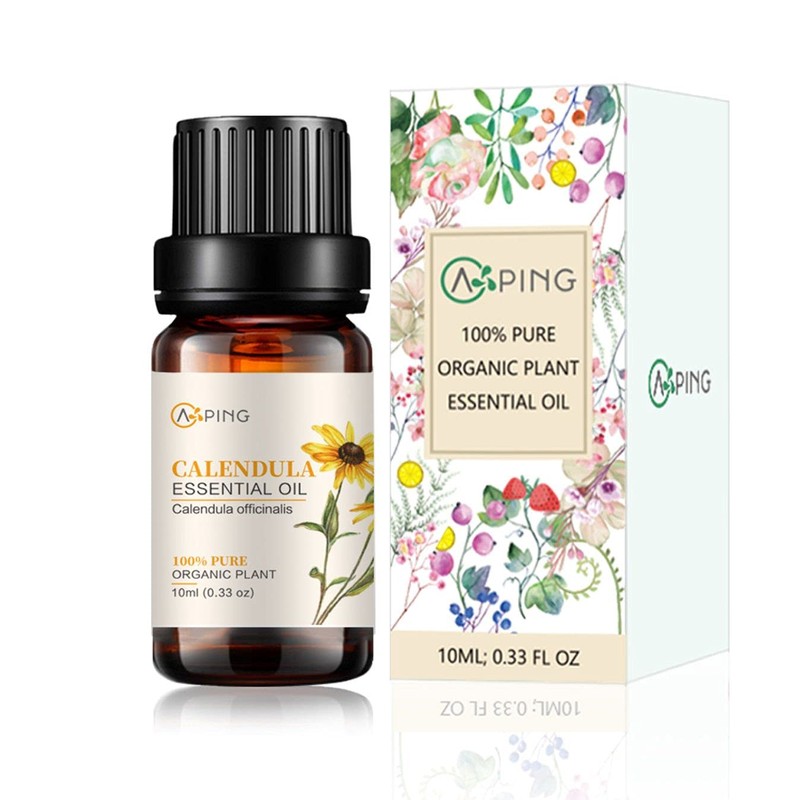 AOPING Calendula Essential Oil - 100% Pure Organic Natural Plant