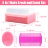 Cradle Cap Brush for Babies, 5Pcs Cradle Cap Treatment Set