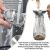 3 Pcs Stainless Steel Funnel Set – Durable Funnels for