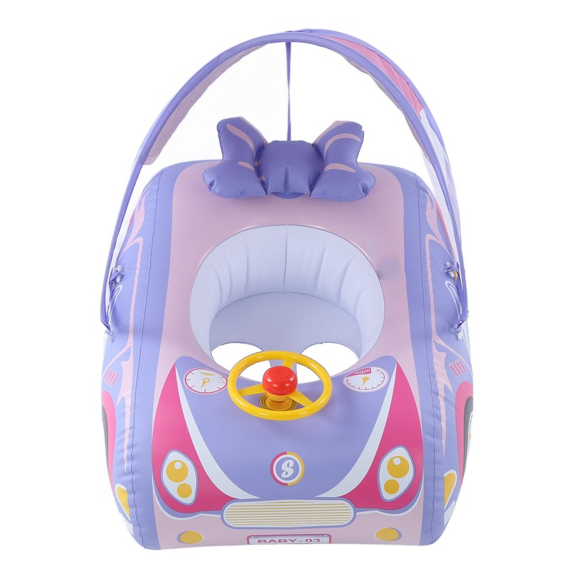 Baby Inflatable Swimming Float Car Shape Ride On Pool Float