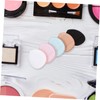 Minkissy 2sets Girl Makeup Beauty Tools Practical Powder Skin-friendly Mini