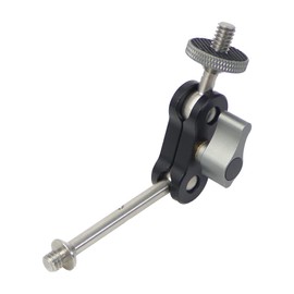 CS PRIORITY Mini Magic Arm Doppelkugelkopf 1/4 Zoll Schraube mit Kaltschuhhalterung für SL-Kamerastativ LED Videoleuchte Mikrofon Feldmonitor (Typ B)