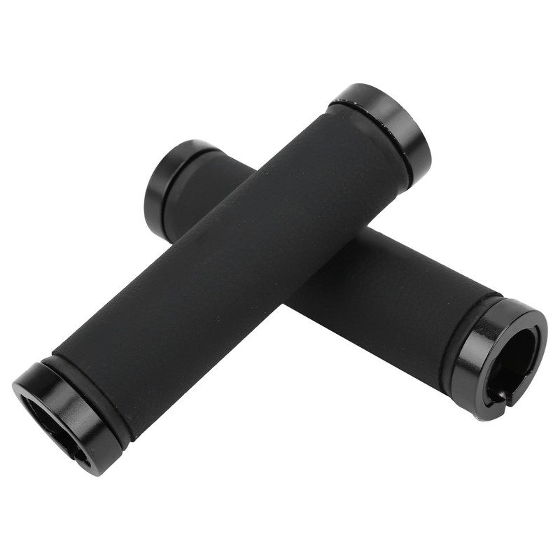 GUB‑607 Mountain Bike Handlebar Grip Microfiber Leather Bilateral Locking Handle