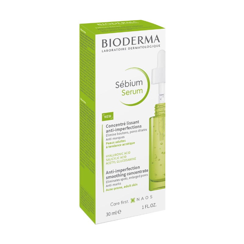 Bioderma Sebium Anti Imperfection Smoothing Concentrate Serum for Acne Prone