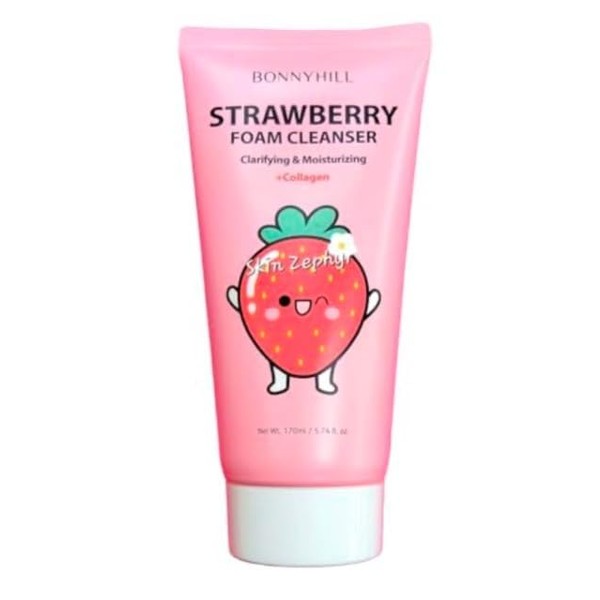 BONNY HILL Rice Foam Cleanser, Clarifying and Daily Brightening with