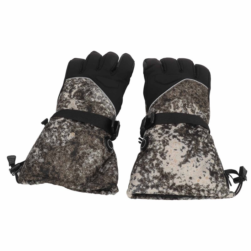 Electric Thermal Gloves Polyester Adjustable Temperature Anti Slip Touch Screen