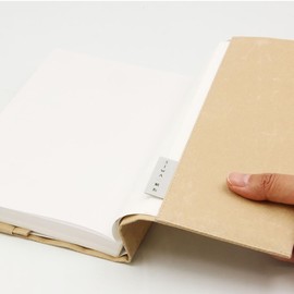 [Wrinkles] Book Cover, New Book Size, SIWA | Paper Wa (Gray)