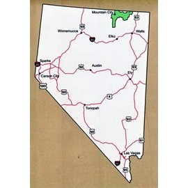 Humboldt Toiyabe National Forest Map (Mtn City & Jarbidge Ranger Districts) - Waterproof