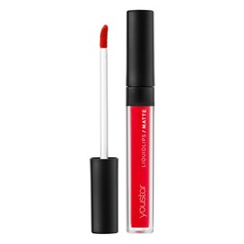 youstar Liquidlips/Matte Fluid Lipstick, Colour: 03, True Coral