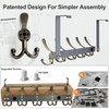 Dseap Over Door Hook 2.0 - Upgraded Version - Simple-Assembly,