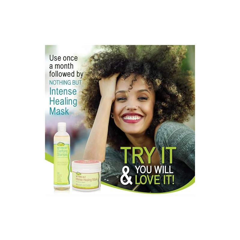 Clarifying Shampoo Sulfate-Free Detox for Natural Hair 12oz 4-Pack
