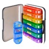 MURRI&MURRDI 7-Day Pill Organizer with 28 Cells, Large Weekly Pill