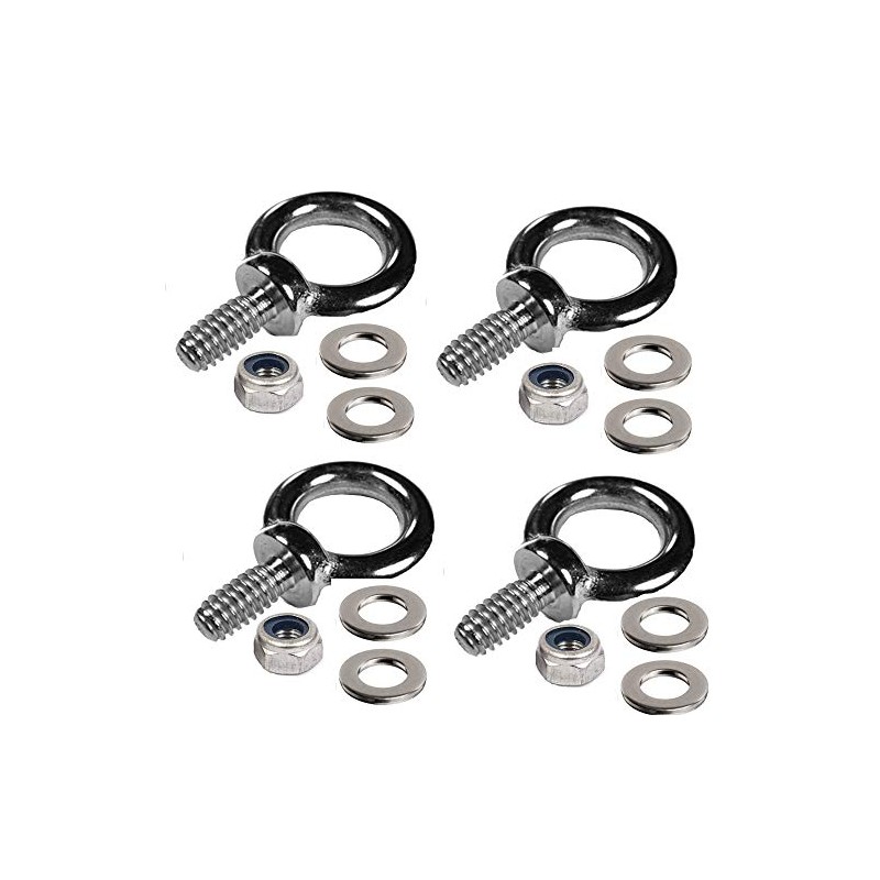 M8 Lifting Eye Bolts Sets with Lock Nuts Made from