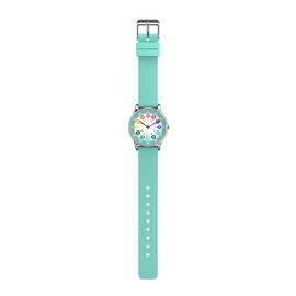 Cander Berlin MNA 1330 T Children's Watch Children's Watch for Boys Girls Learning Watch Turquoise Waterproof Analogue, pink, Strap.