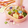 Torune P-3547 Fork Picks, Nakayoshi Animals, 8 Pieces, Lunch Pick