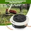 Mower Head Replace AutoCut C26-2, Trimmer Head with Robust Steel