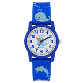 Armitron Sport Kids Easy to Read Patterned Resin Strap Watch, 27/1004