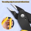 XOXVURI 1 x Side Cutters, Small, Mini Cable Cutter, Electronic