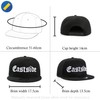 True Heads Eastside Black Snapback Baseball Cap