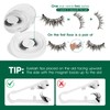 KEYYOU Reusable Magnetic Eyelashes No Glue Needed with Applicator Tool