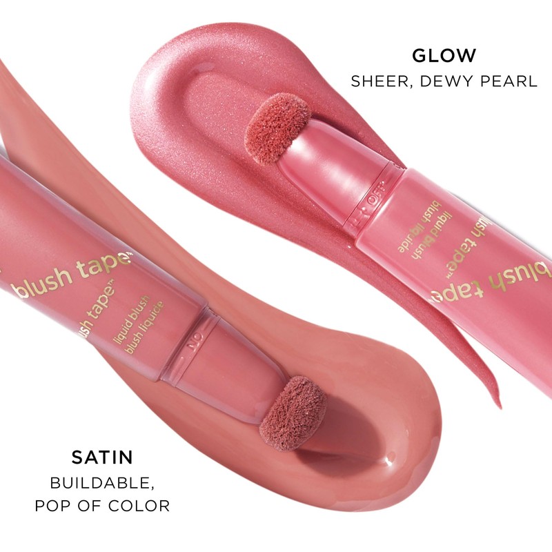 tarte blush tape satin liquid blush - red orange