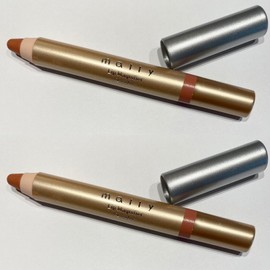 Mally Lip Magnifier Moisturizing Lip Color LIGHT NUDE 0.10 oz X 2