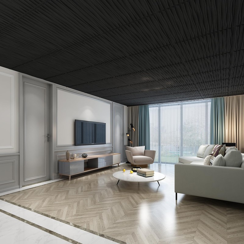 Art3dwallpanels Ceiling Tiles 24 x 24 for Interior Wall Décor,