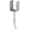 U-Shaped Post Anchor with Concrete Anchor made from Round Steel