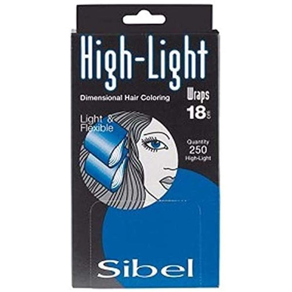 SIBEL High Light Wraps 18 cm Pack of 250 [Pack of 250]